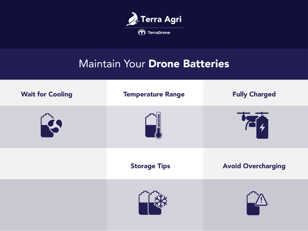 tips maintaining your agriculture drone batteries
