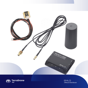 Emlid Reach M2 with GNSS Antenna and Hot Shoe Adapter