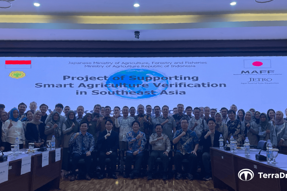 Terra Drone Selected for the Ministry of Agriculture, Forestry and Fisheries’ "Project of Supporting Smart Agriculture Verification in Southeast Asia (Indonesia)"