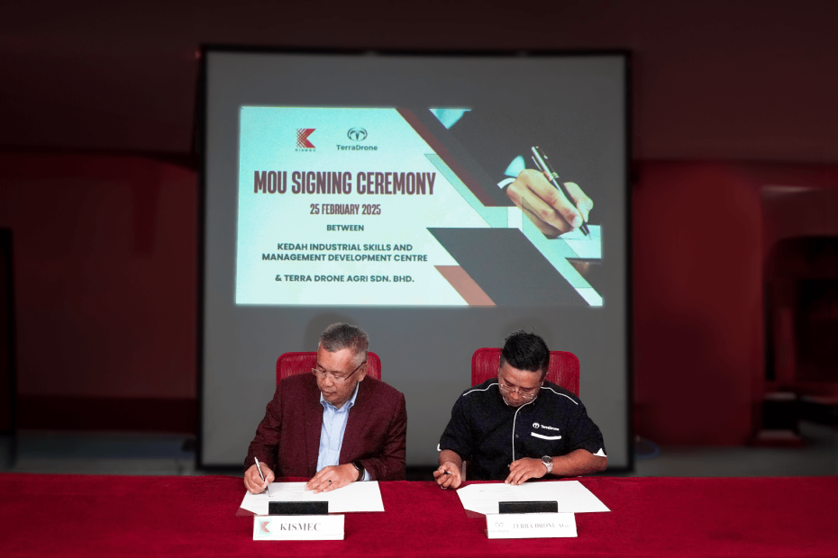 KISMEC and Terra Drone Agri