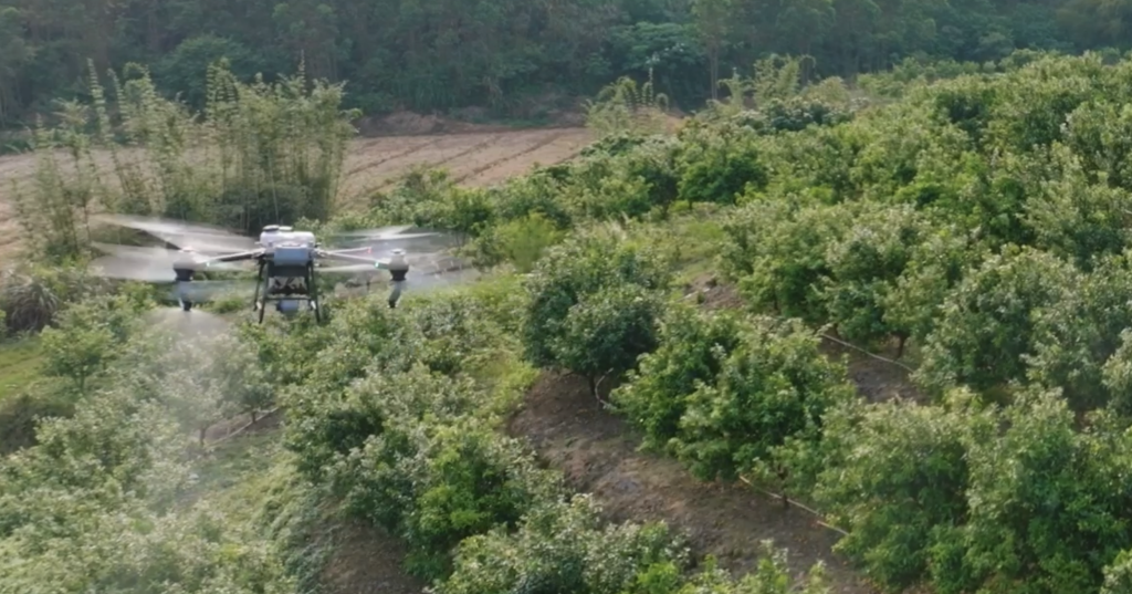 dji agras t50 spraying mode